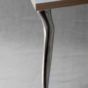 gambe per tavoli bassi in fusione di alluminio Stasu design by Mauro